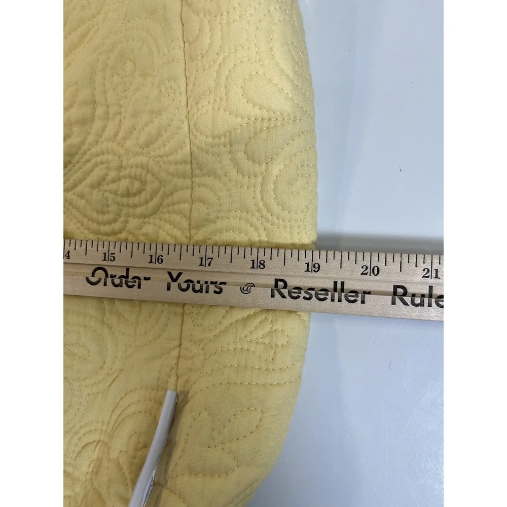 Cupcakes And Cashmere Quilted Bag Shoulder Tote Butter Yellow Whimsy Shop Travel